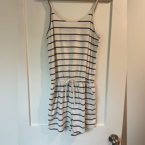 GUC Striped Romper, adjustable straps